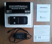 Przełącznik Rozdzielacz HDMI 2.0 Switch Splitter 4K Dolby Atmos 7.1 HDCP2.2
