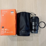 Sony FE 90 mm 2.8 macro g oss