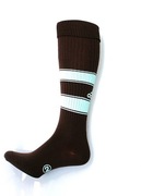 ADIDAS Getry piłkarskie Skarpety piłkarskie BIF A SOCK Brązowe r.34-36