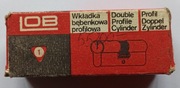 Wkładka bębenkowa zamka Lob plus 2 klucze