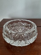 KRYSZTAŁOWA POPIELNICA OZDOBNA z CZASÓW PRL