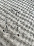 srebrny delikatny naszyjnik gwiazdka 