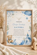PAMIĄTKA CHRZTU ŚWIĘTEGO – PERSONALIZOWANY PLAKAT A4 + ramka GRATIS