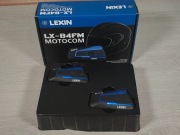 2x Interkom motocyklowy Lexin LX-B4FM interkom na dwa kaski Bluetooth
