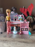 Barbie Pracownia wypieków zestaw razem z lalkami simba