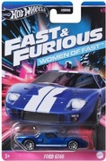 HOT WHEELS Ford GT40 Women of Fast Fast & Furious kolekcja Mattel