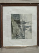 Akwaforta ,Zamek Wawel