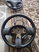 Kierownica skórzana skóra Fiat 500 3 ramienna z multifunkcją bdb stan! 