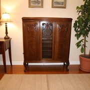 Witryna trzydrzwiowa z I połowy XX w.