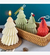 CHOINKA Bożonarodzeniowa forma silikonowa 9.2*7cm do wosku robienie świec 