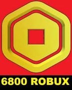 ROBLOX ROBUX 6800 SZTUK 6800RS 6,8K ROBUXÓW ROBUXY GAMEPASS