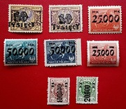 Wydanie przedrukowe Fi 167-171** odmiany 1923 r.