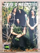 TYPE O NEGATIVE - Plakat/poster z 1999 r. - Format A3 (ok. 29 x 40 cm) NOWY