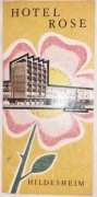 Folder reklamowy „Hotel Rose – Hildesheim”