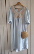 Sukienka ,boho ,pastel blue , hygge, letnia ,Gossia  M