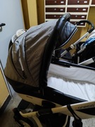 Wózek gondola czarno biały 