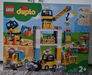 Klocki Lego Duplo 10933 żuraw wieżowy budowa