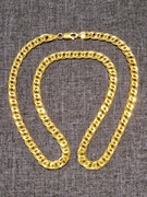 Złoty łańcuszek 12,6 g. próba 585 14K splot Garibaldi