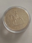 Dolar Canadyjski srebro 23,32g.100-lecie Kanadyjskiej Krolewskiej Policji 