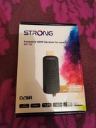 nowy otwarty STRONG SRT 82 DVB-T2 H.265 HEVC dekoder tuner złącze HDMI 