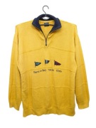 Retro vintage sweter JDC Navy Bell Yacht Club XL 100% bawełna