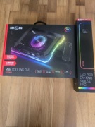 Nowa podkładka chłodząca do laptopa RGB Mad Dog i podkładka pod mysz XXLRGB