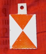 SKP zawieszka odblaskowa ozdoba dwie sztuki