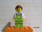 LEGO City figurka Farmer kobieta, stan świetny, tylko malutkie ryski