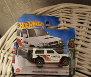 HOT WHEELS MITSUBISHI PAJERO EVOLUTION 2023 White