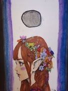 Obraz Elfka w Księżycu 