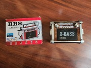 Przenośne radio z lampką i wbudowanym akumulatorem