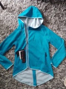 Bluza asymetryczna z kapturem 