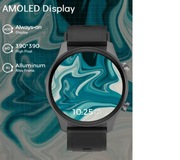 Smartwatch Deeprio Pascua czarny ekran dotykowy 1,1" AMOLED 