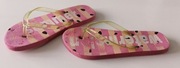 lekkie piankowe klapki japonki rozmiar 36 – 23 cm różowe spo