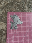 Wykrojnik do papieru scrapbookingu święta Renifer