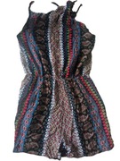 O&S Paris zwiewny kombinezon krótki boho bawełna r XL/XXL