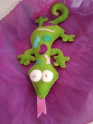 MASKOTKA "GEKON" FILC HAND MADE