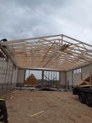 Prefabrykowane wiązary dachowe KVH Rozmaitex