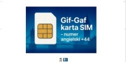 Karta o2 giffgaff z numerem sms przychodzący za darmo w roamingu