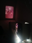 Diaprojektor Etiuda-2c do przeźroczy ZSRR PRL Rzutnik slajdów +kabel