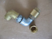 Kolanko mufa 3/4" zawór zwrotny 3/4"