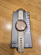 Zegarek Garmin Vivomove 3s beżowo-złoty