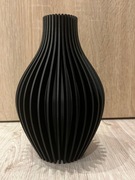 Wazon Dekoracyjny Czarny wydruk 3D
