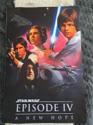 Nowy plakat na płótnie 50x75cm z filmu Gwiezdne Wojny Star Wars Episode 4
