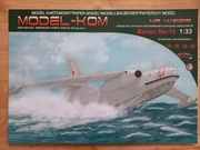 Model Kartonowy Model-Kom 2016\04 Radziecka łódź latająca Beriev Be-10