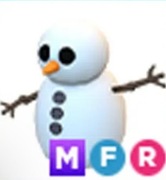 MFR Snowman "Adopt me" roblox 