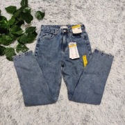 SINSAY Jeansowe spodnie Mom Fit z wysokim stanem 