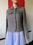 SCARLETT & KATRIN URI ŻAKIET JAK NOWY KRÓTKI RAMONESKA S WEŁNA WOOL 