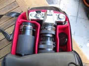 APARAT MINOLTA XD5 z  TRZEMA OBIEKTYWAMI 