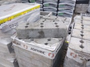 Stopa Tymczasowa, betonowa Ogrodzenie Joniec